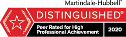 Martindale-Hubbell BV Rated